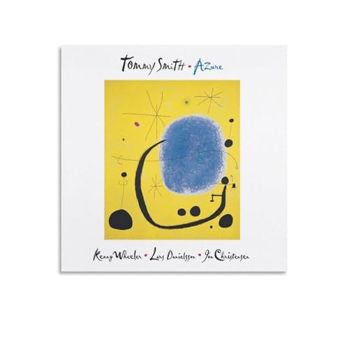 Toile Joan Miró bleue pour illuminer votre salon contemporain