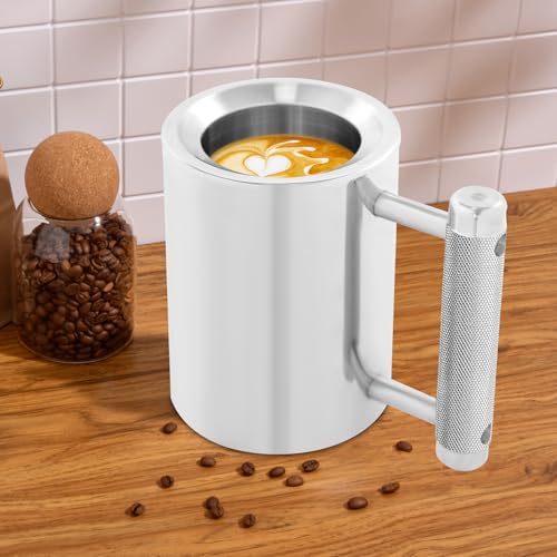 Taza pesada de acero inoxidable para gym 8 kg miniatura 5