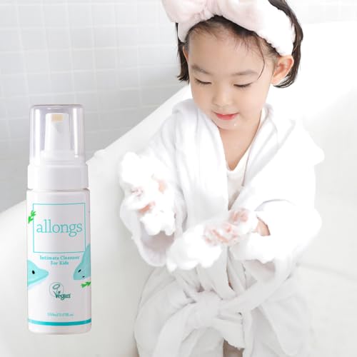 Image of Kids Intimate Wash, Feminine Wash for Girls Boys - Natural Ingredients, Vegan Formula, Dermatologically Tested Gentle Cleanser