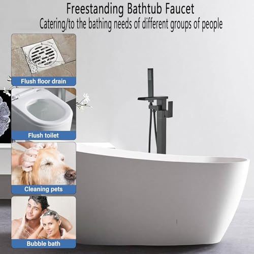 Robinet de baignoire autoportant anti variation température - 6