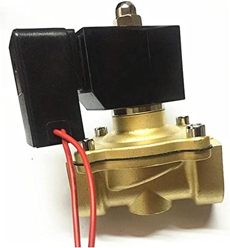 Válvula solenoide de cobre de 24V contra fallos eléctricos con corte manual 2