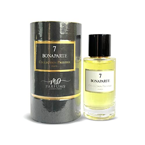 MDPARFUMS Eau de Parfum Bonaparte 50 ml Made in Frankreich I Bonaparte Nr. 7 Kollektion Prestige Paris I Parfüm für Herren