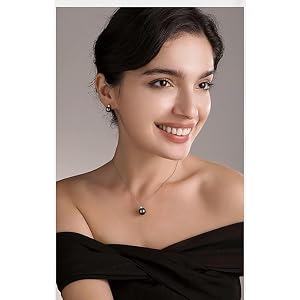 Gifts for Women Pearl Necklaces for Wife Mom Anniversary Mothers Day Birthday Christmas Valentines Day Fine Jewelry