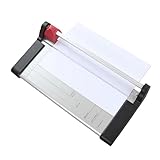 Polyvalent : le coupe-papier est idéal pour le bureau, l'école et les projets créatifs et offre une flexibilité exceptionnelle pour couper du papier, des films de protection d'écran de smartphone, du carton et plus encore. L'utilisation pratique d'une seule main et la haute performance de coupe optimisent votre travail quotidien et vous permettent de gérer efficacement de nombreuses tâches.