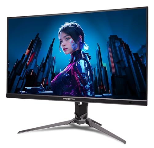 Acer Predator Gaming Monitor | 27" UHD 3840 x 2160 IPS | AMD FreeSync Premium | Up to 320Hz with DFR | Up to 0.5ms | VESA DisplayHDR400| DCI-P3 90% | Display Port 1.4 & 2 x HDMI 2.1 | XB273K V5bmiiprx image 10