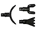 MedSense Specialty Attachment Set, Massage Gun Heads, Deep Tissue Massager Attachments, Percussion Massager Replacement, Handheld Massager Plug 3 Pieces
