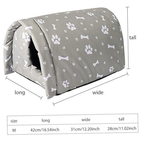 Abri d'extérieur pour chat chaud pour le jardin en hiver - 5