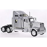  Kenworth W900, silber, Modellauto, Fertigmodell, Welly 1:32