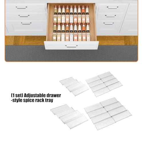 Étagère à bouteilles réglable transparente en plexiglas modulable - 7