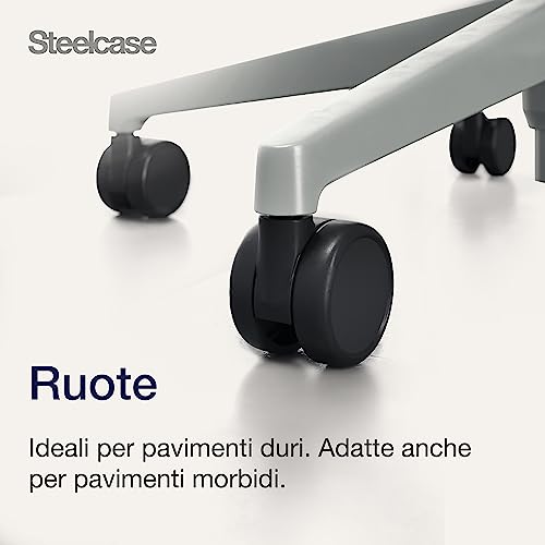 Sedia da ufficio ergonomica Series 1 con supporto lombare LiveBack, braccioli 4D, poggiatesta regolabile Truffle; Prodotto in Europa - Sedia gaming - Immagine 9
