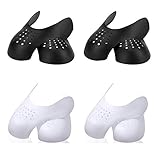 SNEAKER CREASE PROTECTORS: Knickschutzmittel für Kraftfelder verfügen über Atemöffnungen, ein gebogenes Design und ein Anti-Rutsch-Punkt-Design, das die Schuhe trocken und atmungsaktiv hält und das Verrutschen beim Tragen von Sneaker-Protektoren effektiv verhindert und ergonomisch ist.