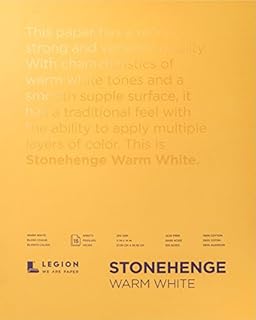 Stonehenge Paper 11X, Warm White 90lb, One Size