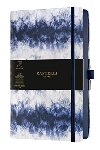 Castelli Milano - Cuaderno Cuarto Horizontal Shibori Steam En Oferta Carnet Shibori Grand Format Ligne Steam