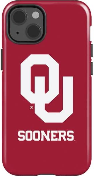 Skinit Impact Phone Case Compatible with iPhone 13 - Officially Licensed University of Oklahoma Sooners Red Design