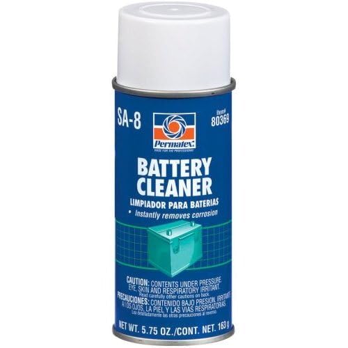 12 Pack 80369 Battery Cleaner - 6 oz. Aerosol Can, 5.75 oz net wt. (SA8)