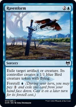 Magic: The Gathering - Ravenform - Foil - Kaldheim