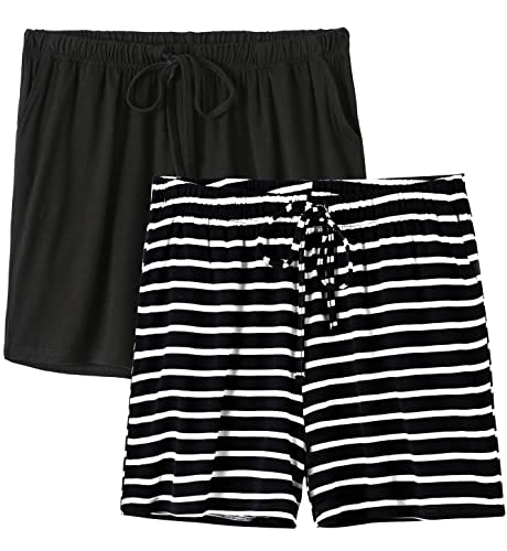 Image of Orrpally Pajama Shorts Womens Lounge Short Sleep Shorts Pajama Bottoms