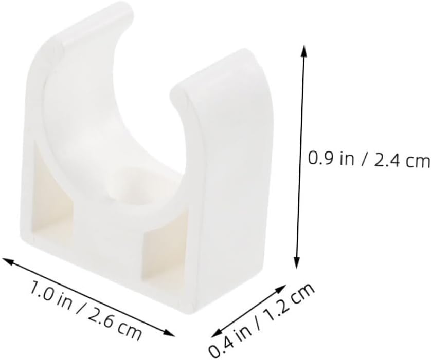 Mipcase 20Pcs Dc Motor Mounting Bracket Sturdy Bracket for Electric Motors Lightweight and Easy to Use for Motor Models