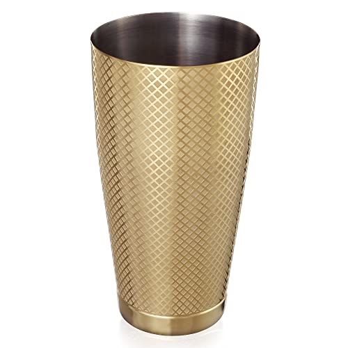 Barfly 28 oz. Diamond Lattice Shaker, Gold Plated by Barfly - Image 2