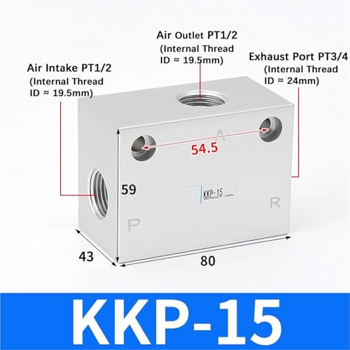 Valve d'échappement rapide KKP-15 accélération et suralimentation - 3