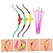 DINHEAROM Family Fun Archery Set Durable Boys and Girls Toys Promote Parent-Child Interaction Great for Outdoor Games Random Color