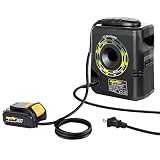 Mellif 20V Corded Adapter, AC Power Adapter for DeWalt 20V 100W+ Tools, AC 110V to DC 20V Step Down