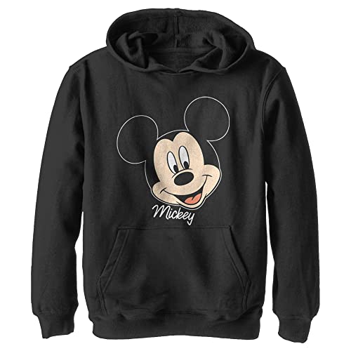 Mickey Pull à Capuche Disney en Polaire Noir Garçon Taille S