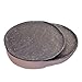 roro Handmade Ceramic Stoneware 11 inch Dinner Plates - Black Speckled Set of 2 | Ideal for Elegant Dining, Fine Cuisine, and Entertaining | for Serving Appetizers, Main Courses