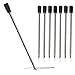 10 x 2.75 Black Ballpoint Pen Refills for Swarovski Pens, 7cm Black Ink Refills Compatible with Swarovski Crystal Element and Diamond Crystal Stylus Ballpoint Pens (10)
