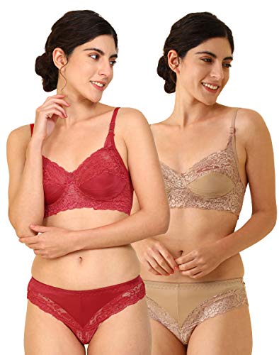 Image of Fashion Comfortz Women's Bra Panty Set