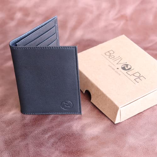 Carteira Masculina Slim Couro Legítimo (Preto)