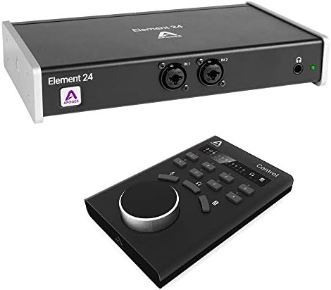 Apogee Electronics Element 24 10x12 Thunderbolt Audio I/O Box with Apogee Control Hardware Remote Bundle