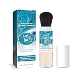 Mineralpuder Sonnenschutz f&uuml;r Gesicht, Sonnenschutzpulver LSF 50 PA++++, langanhaltendes &Ouml;lkontrolle, Kopfhaut-Sonnenschutzpuder, atmungsaktives Puder zum Aufb&uuml;rsten f&uuml;r alle Hautm, 8g (1pcs)