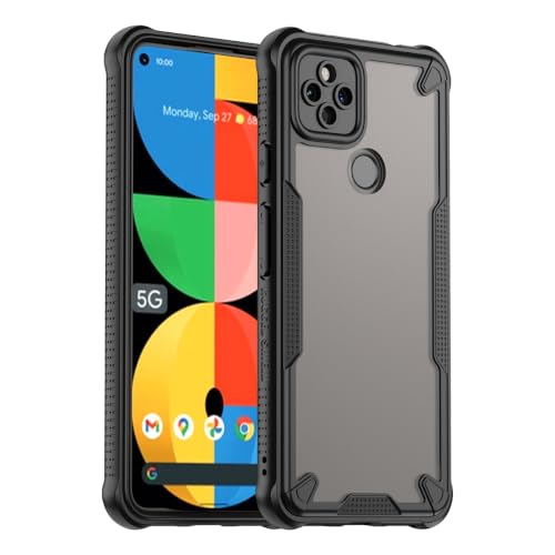 Coque Google Pixel 5A 5G protection écran verre trempé noir