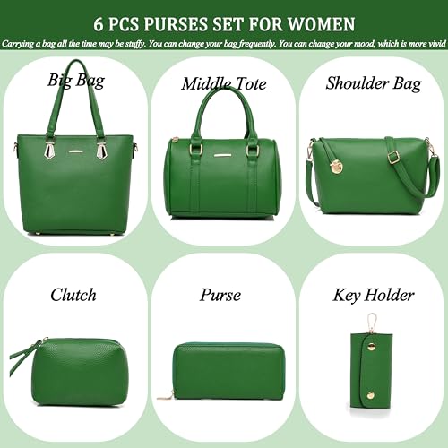 Image of 2E-youth Designer Purses and Handbags for Women Satchel Shoulder Bag Tote Top Handle Bag