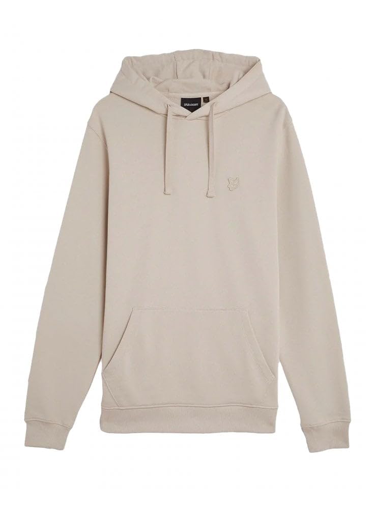 Lyle & Scott Tonal Eagle Pullover Hoodie Cove XL