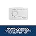 AprilAire 600M Whole-House Humidifier, Manual High Output Furnace Humidifier, Large Capacity Whole-House Humidifier for Homes up to 5,000 Sq. Ft., White