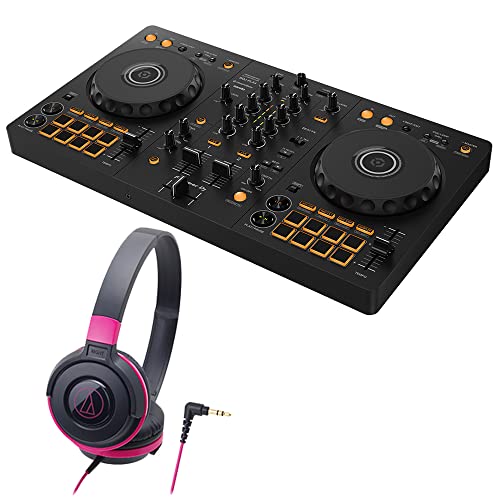 Amazon | DDJ-FLX4 ヘッドホンセット (ブラックピンク) | DJセット