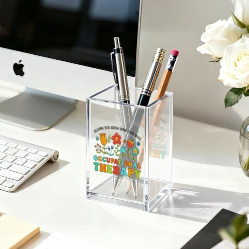 Image of Occupational Therapy Pen Holder Makeup Organizer Desk Accessory