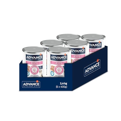 Advance Diets Cibo Umido per Cani - Atopic - 6 scatolette da 400g