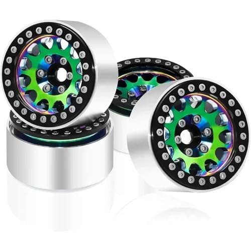 Jante 1.9 Beadlock RC pour Axial SCX10 TRX4 et Redcat Gen8