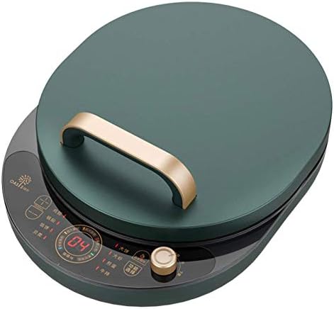 Baking Machine, Crepe Maker, Household Double-sided Heating Electric Baking Pan, Pancake Machine, Automatic Power-off Electric Crepe Maker,green, 1500w