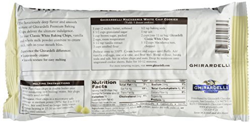 Ghirardelli Classic White Chocolate Chip, 11 oz, 2 pk