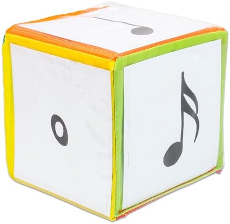 9. Bild von Betzold - Blanko-Würfel mit Einstecktaschen Pocket Cube Bewegungswürfel Lernwürfel bunt