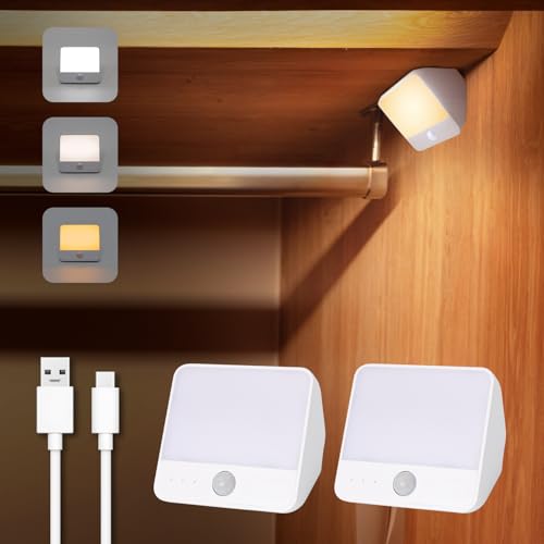 Motion Sensor Night Lights, 2 Pack