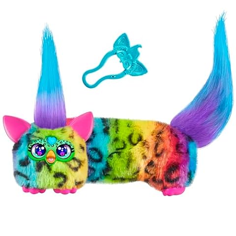 Zabawka pluszowa Furby DJ Furblets Rain-Bow-Kat