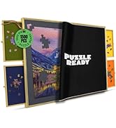 Puzzle Ready Jigsaw Board with Colorful Drawers & Cover Mat 61 x 76cm Wooden Puzzle Board for 1000/1500 Pieces Puzzle Portable Jigsaw Organizer for