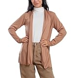  Toocool Veste Boléro VB-4177 pour femme, Camel, S/M