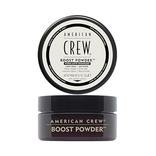 AMERICAN CREW – Classic Boost Powder, 20 g, Stylingpuder für Männer, Haarprodukt mit leichtem Halt, Stylingprodukt für dichteres, griffigeres Haar und ein mattes Finish