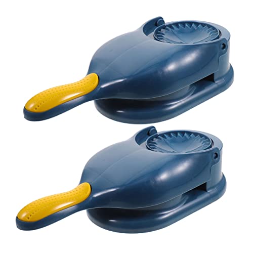OUNONA 2Pcs Dumpling Maker Multi Use Dumpling Skin Presser with Easy Operation for Home Kitchen Restaurants More for Wontons Pies
